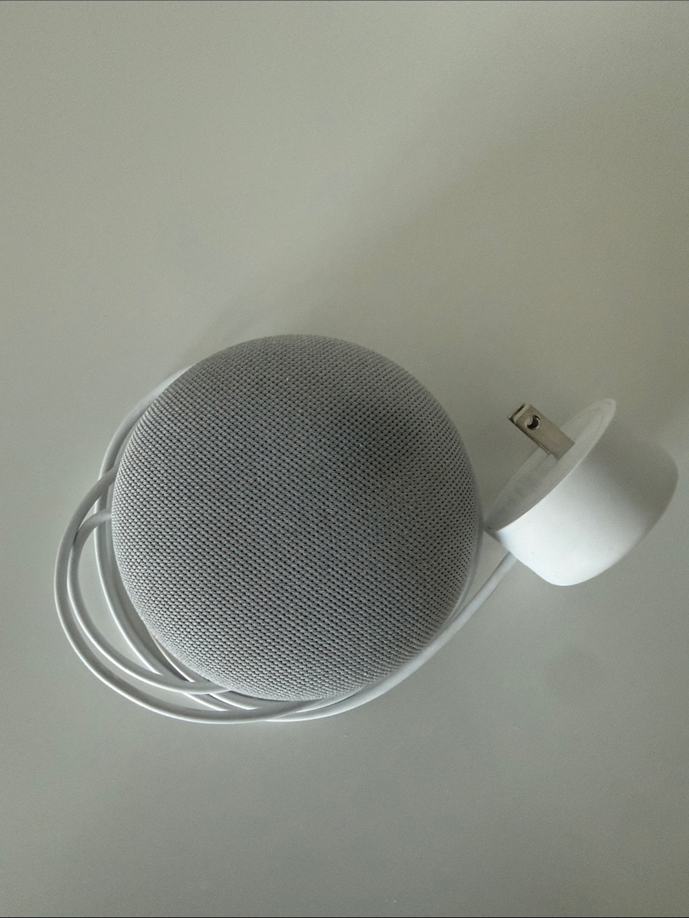 google Smart Speaker in Light Gray
